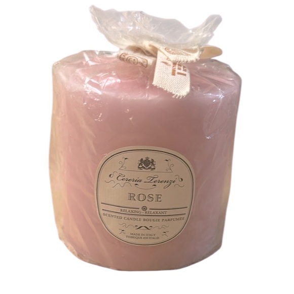 CERERIA TERENZI ⭐️ made in Italy rose scented luxury candle